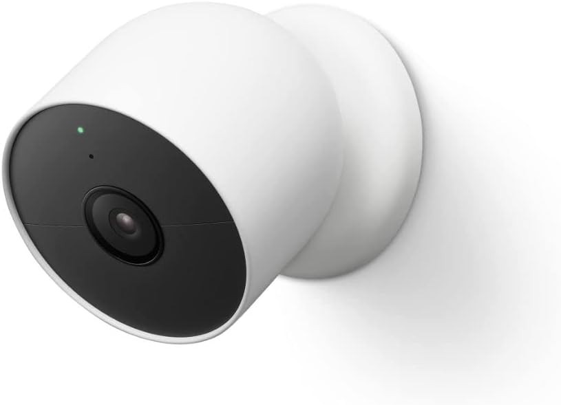 Google Nest Cam 防犯カメラ G3AL9 バッテリー式 Google G3AL9 Nest Cam 1080p Indoor/Outdoor Security Camera for