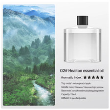 Rechargeable 7 Color Light Star Light 5 Speed Portable Car Aromatherapy Machine