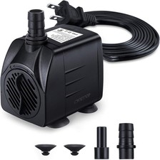 Bomba Fuente, 220GPH (15W 900L/H) Bomba de Agua Sumergible, Fuente Qutdoor Duradera