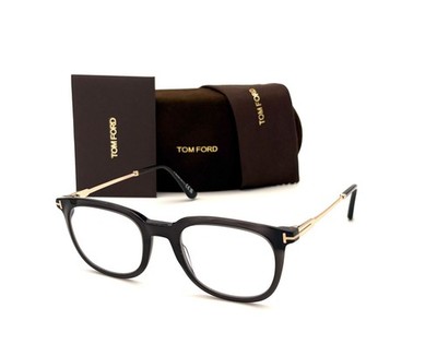 Tom Ford FT5904 Eyeglasses Black Acetate Round Eyeglasses Tom Ford FT5904-B/V 005 50-21 Black in stock  main image 3