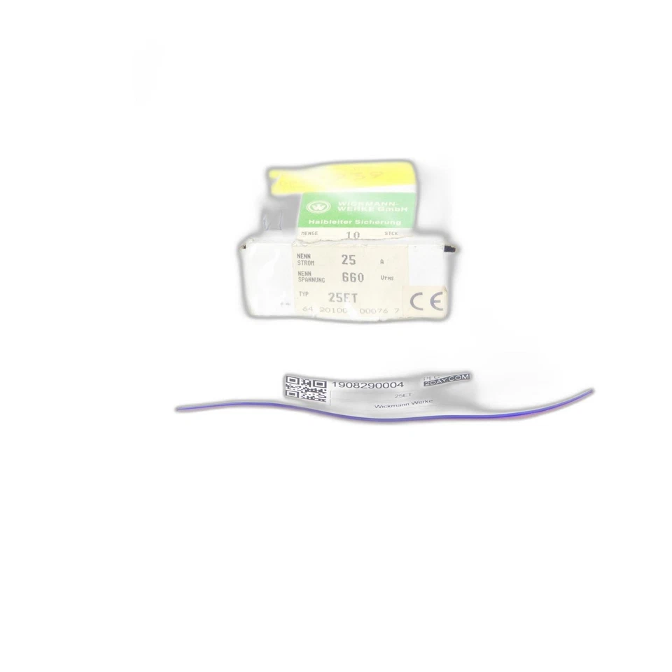 WICKMANN-WERKE | 25ET (Lot of 10pcs) | NEU | NSFP | ID908290004 New in stock ... - Image 4 of 4