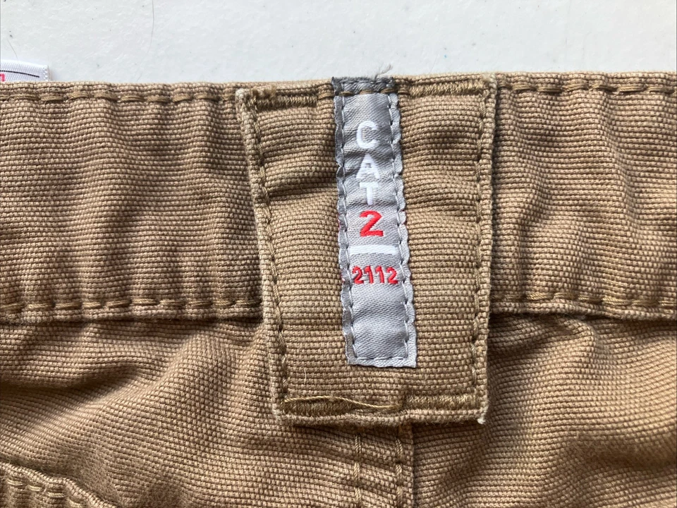 Women’s Work Pants, Ariat 31S (Size 12), Brown, FR Flame Resistant Cat 2 - Image 4 of 4