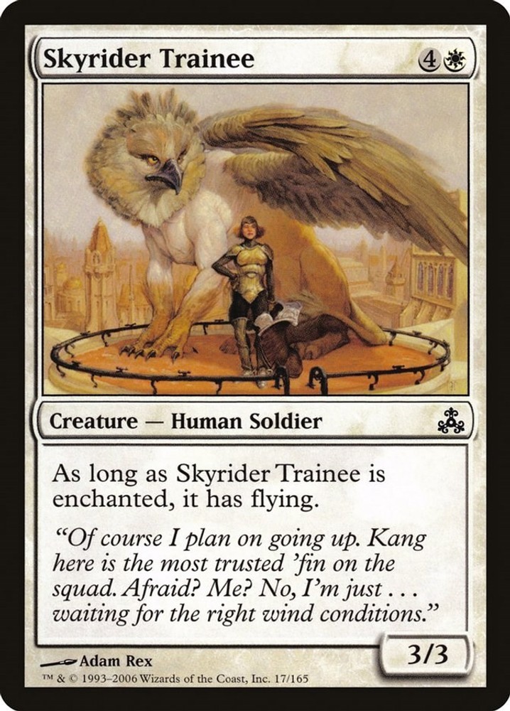 Skyrider Trainee - 17 - LP - Common - Guildpact-Magic