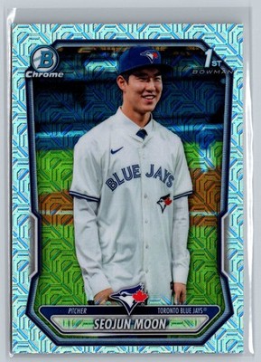 2026 Bowman Chrome #BCP-45 Seojun Moon Mega Box Mojo