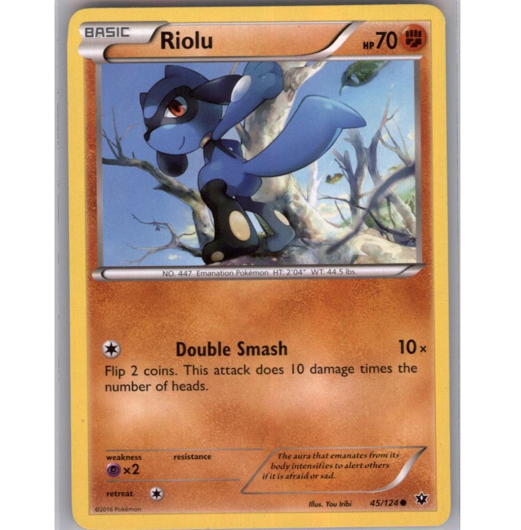 Riolu (45) Normal Common XY - Fates Collide 45/124 NM