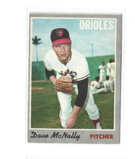 1970 O-Pee-Chee #20 Dave McNally EXMT