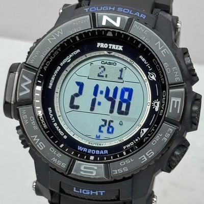 casiol PROTREK PRW 3510Y Radio Solar Black Operational