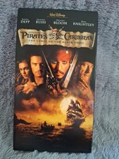 Pirates of the Caribbean: The Curse of the Black Pearl VHS, 2003 