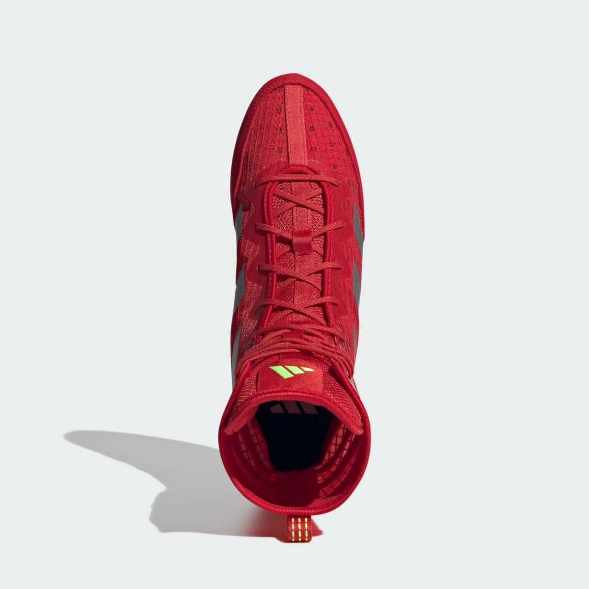 Adidas Hog 4 JP9846 Better scarlet Silver metallic Lucid lemon Men Size 11 NEW adidas BOX HOG 4 Boxing Shoes | Lucid Red-Zero Metallic  main image 3