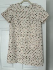 Express Women’s White With Confetti Tweed Sheath Dress Size XS