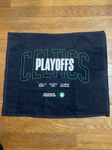 Boston Celtics 2025 NBA Playoffs Rally Towel - April 23, 2025 Round 1 vs Orlando