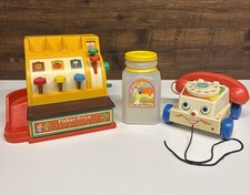 Older Fisher Price Toys Lot