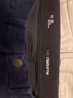 Liz Claiborne Women's Blue Solid Cropped Pants Pockets Mid Rise Flat Front — photo 2