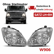 Kit de Phares H7 pour Mercedes Sprinter W906 06-14 sans moteur.