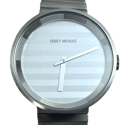 イッセイミヤケ　ウォッチ　PLEASE Jasper Morrison SEIKO ISSEY MIYAKE Jasper Morrison Watch PLEASE Japan White Dial