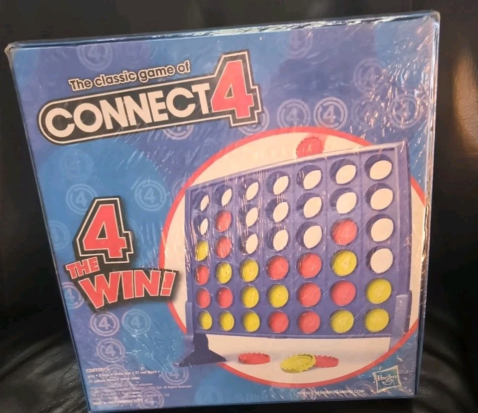 Hasbro Gaming Connect 4 Classic Grid,4 In A Row Game,Strategy Board Games New  - Image 4 of 4