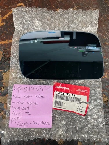 Side Mirror Glass for 2009-2014 ACURA TLHeated Right Passeger Side OEM
