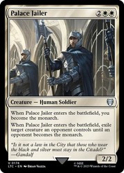 Palace Jailer 174/597 - Commander: The Lord of the Rings: Tales of Middle-earth (LTC)