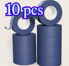 Blue Tape Rolls, 10 Pack  13m per Roll, 2cm Wide  Blue Adhesive Tape