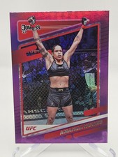 2022 Donruss UFC Amanda Nunes #63 Purple Flood