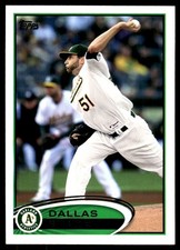 Dallas Braden 2012 Topps #577 Athletics MLB READ FREE SHIPPING AutographDen