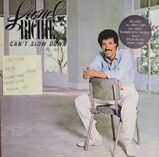 Lionel Richie Can't Slow Down Vinyl Record LP VG+/VG+ ZL 72020 1983