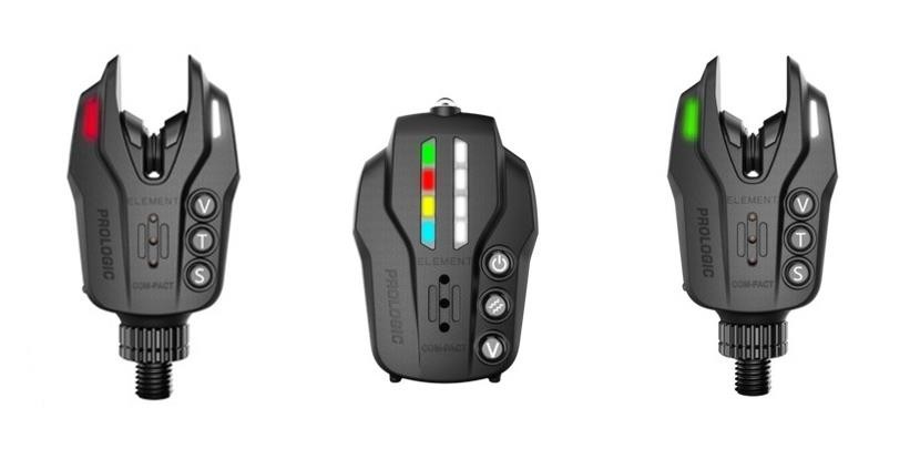 ProLogic Element Com-Pact Alarm Set 2+1 / Carp Fishing / Bite Alarms
