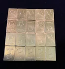 20 x 1-Gram SILVER  999 PURE Valcambi Combibar Swiss Bullion