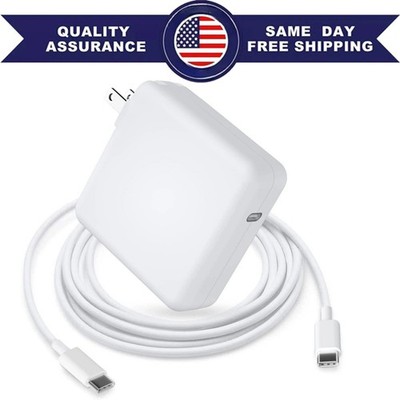  96W USB-C Power Adapter Type C Charger For Apple MacBook Pro 16'' W/Cable A2166