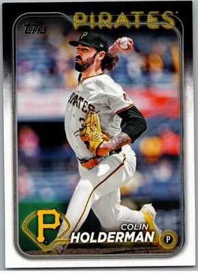#US172 Colin Holderman, Pittsburgh Pirates 2024 Topps Update