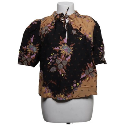 Scotch & Soda, Top, Größe: XS, Schwarz/Beige/Mehrfarbig #CPG