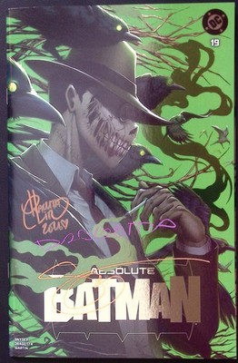 Absolute Batman #19 Rachta Lin Spot Foil Triple-Signed Exclusive NM