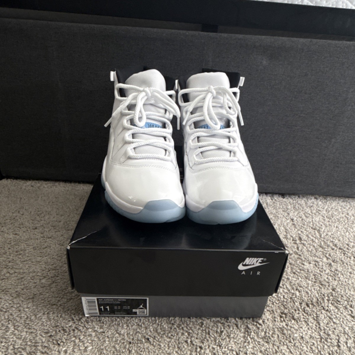 Air Jordan 11 Retro Legend Blue Men's Sneaker size 11 823233963009