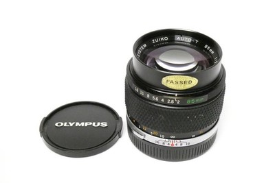 Olympus G. Zuiko Auto-T  2/ 85  mm Objektiv für analoge OM Modelle
