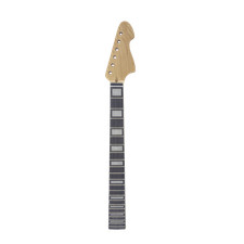 Electric Guitar Neck Maple Neck 22 Fret 24 Inch Rosewood Fretboard Clear Paint
