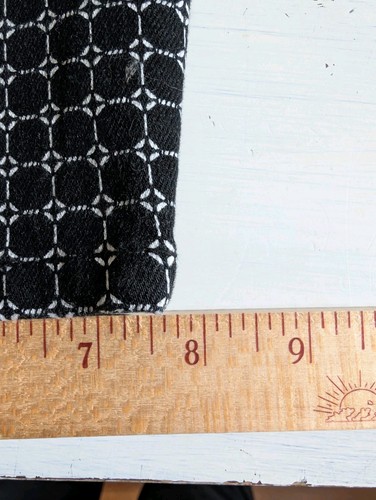 Jeans elasticizzato nuovo con etichetta taglia 22WP TALBOTS donna Heritage slim alla caviglia nero stampa - Foto 11 di 12