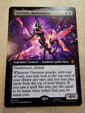 Gwenom, Remorseless - #256 Regular (Extended Art) Marvel's Spider-Man - Mtg