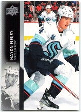 2021-22 Upper Deck #400 Haydn Fleury Seattle Kraken