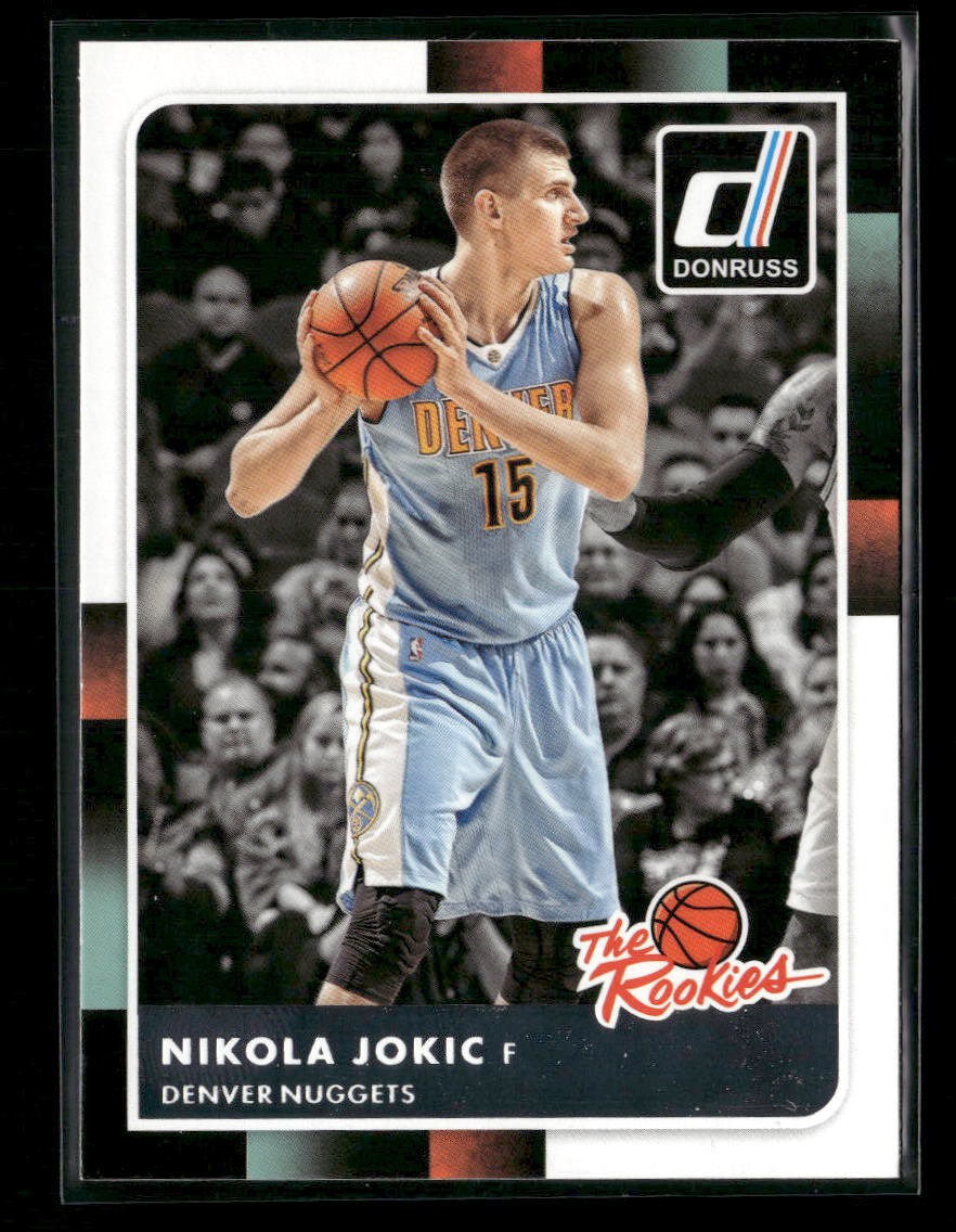 2015-16 Donruss Nikola Jokic The Rookies Rookie RC #43 Nuggets
