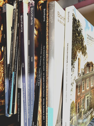 Auction Catalogs of Antiques lot of 20+ Bonham's, Sotheby's, others~ for Charity