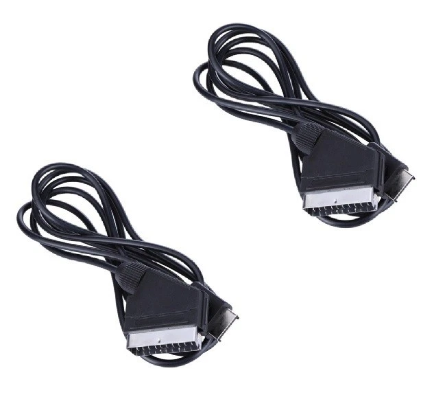 2 piezas Cable SCART RGB PS1 PS2 PS3 Video Alta Definición Sony PlayStation 1 2 3