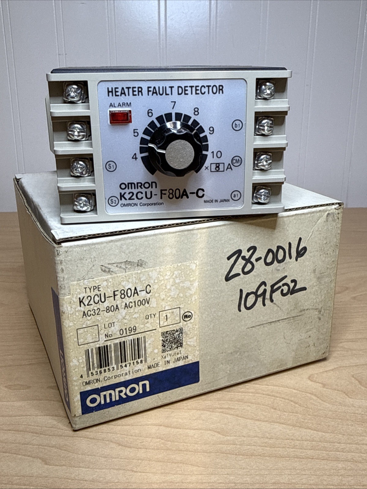 NEW! OMRON K2CU-F80A-C Heater Fault Detector