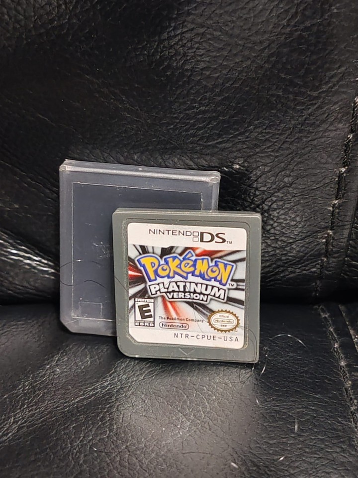 Nintendo DS Lite black + Pokémon Platinum Version Cartridge | eBay UK