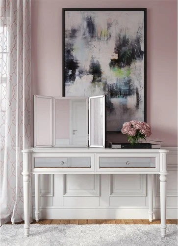 Discover the Art Deco Marble Tray-Black Marble and Steel Elegance - Picture 7 of 8