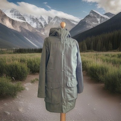 Fjällräven Greenland Winter Parka Women Damen Laurel Green oliv Teddy Futter M