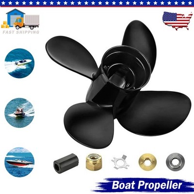 10.6 x 12 Aluminum Boat Propeller fit for Mercury Engines 40-60HP 13 Spline RH