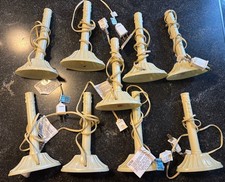 9 Vintage Electric Window Candle Lights - 8  Christmas