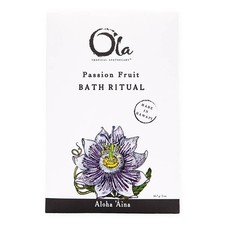 Ola Tropical Apothecary Passion Fruit Scented Bath Hawaiian Sea Salt Rituals -