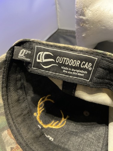 Ten Point Baseball Hat Deer Hunter Camouflage Adjustable Cap Preowned. - Picture 3 of 4