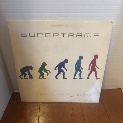 VTG 1985 SUPERTRAMP Brother Where You Bound  LP Vinyl Record album